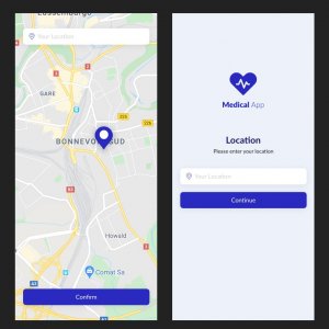 Medica App for Adobe XD