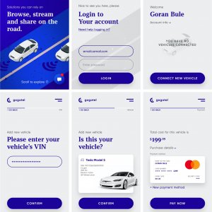 Connected Car App for Photoshop