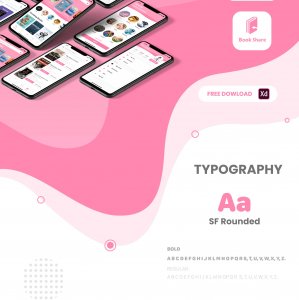 Bookshare App for Adobe XD