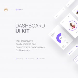 Bodyform - Fitness App UI Kit for Sketch
