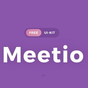 Meetio UI Kit for Adobe XD