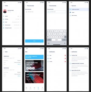Lafyuu E-commerce UI Kit for Figma