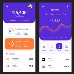 Finance Application for Sketch