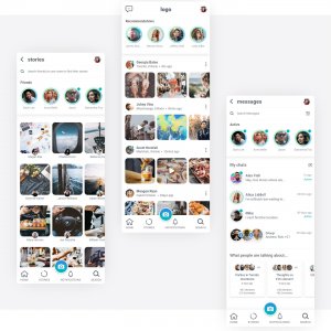 Social Free UI Kit for Adobe XD