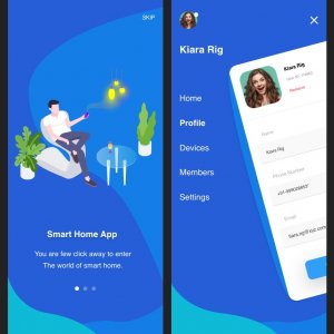 Smart Home UI Kit for Adobe XD