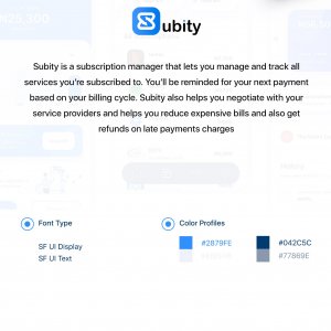 Subity UI Kit - Subscription Manager