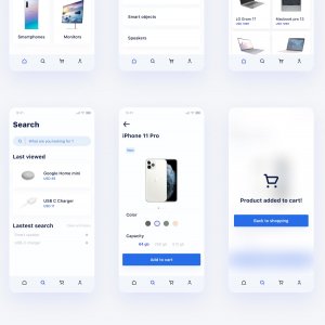 Tech Marketplace UI Kit for Figma