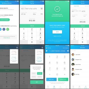 Wonep - Internationl Calling App UI Kit