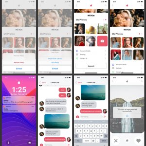 Dating App UI Kit for Sketch