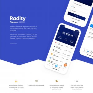Radity - Finance UI Kit