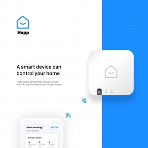 Happ - Smart Home App UI Kit for Adobe XD