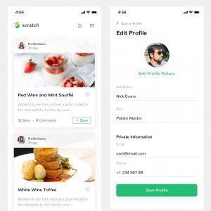 Scratch Recipe UI Kit