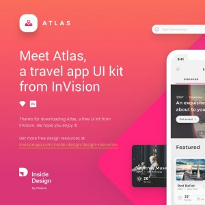 Atlas - Free Mobile UI Kit