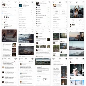 Split iOS UI Kit for Sketch