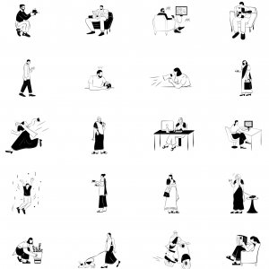 Indian Doodle Illustration Pack