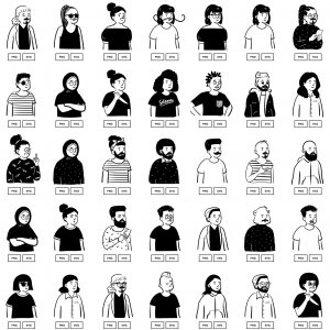 Open Peeps - Illustration Library