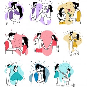 Valentine Illustrations Pack