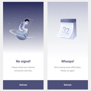 Empty States Illustrations for Sketch