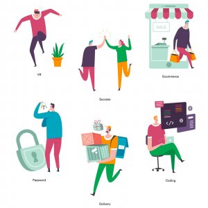 Whoosh! - Funny illustrations