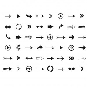 Arrow Set - 60 Vector Elements