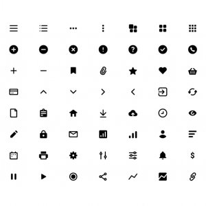 64 Free Essential Icons