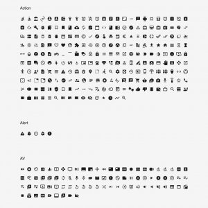 Material Icons Library