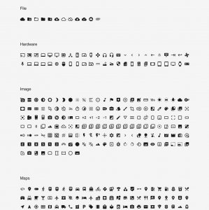 Material Icons Library
