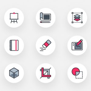 Design Tools Free Icon Pack