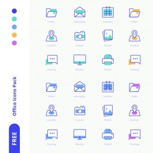 Freebies Office Icons Pack