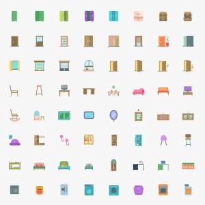 Transport & Household Free Icon Pack