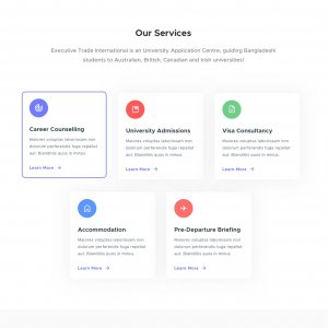 Executive Study - Free Landing Page