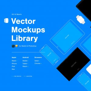 Vector Mockups Library