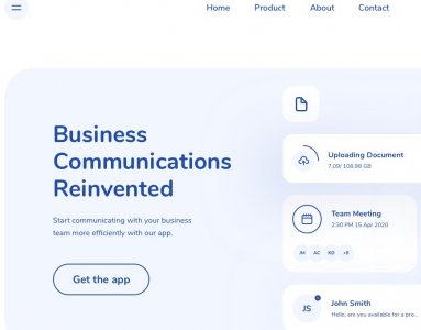 Startup.io - SaaS Web Landing Page UI Kit for Sketch