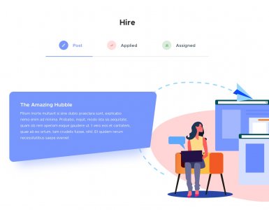 Treva - Job Hiring Landing Page for Sketch
