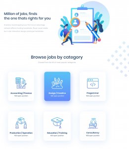 Jobest - Job Portal Landing Page