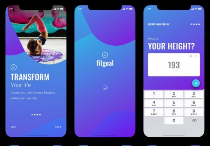 fitgoal UI Kit