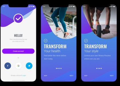 fitgoal UI Kit