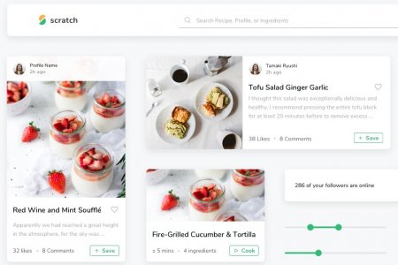 Scratch Recipe UI Kit