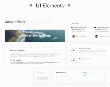 Explord Free UI Kit for Adobe XD