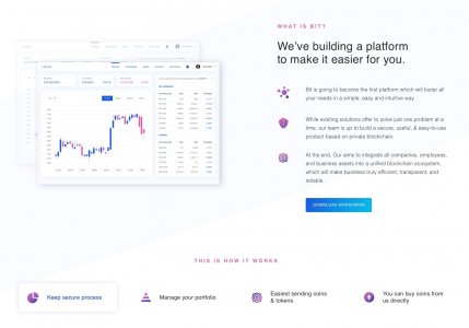 ICO Crypto Currency Website