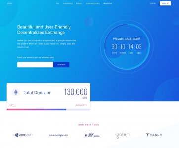 ICO Crypto Currency Website