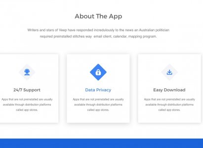 UIXREX App Landing Page