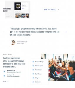Creatively Agency Landing Page