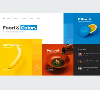 Food Photography Awards Website