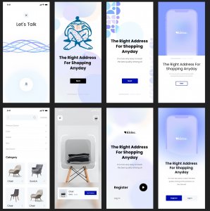 Kleine Free eCommerce UI Kit for Adobe XD