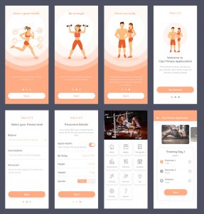 Cafit - Workout UI Kit