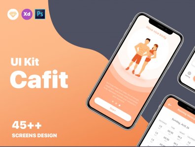 Cafit - Workout UI Kit