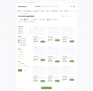 eCommerce Free Templates for Figma