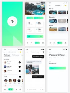 Trivia App Free UI Kit for Adobe XD