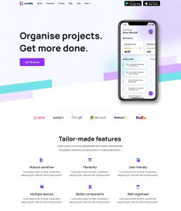 Landify - Free Landing Page UI Kit for Figma